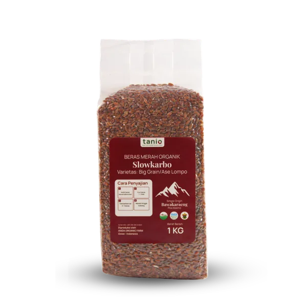 Beras Merah Mandi Malino Tanio 1 kg
